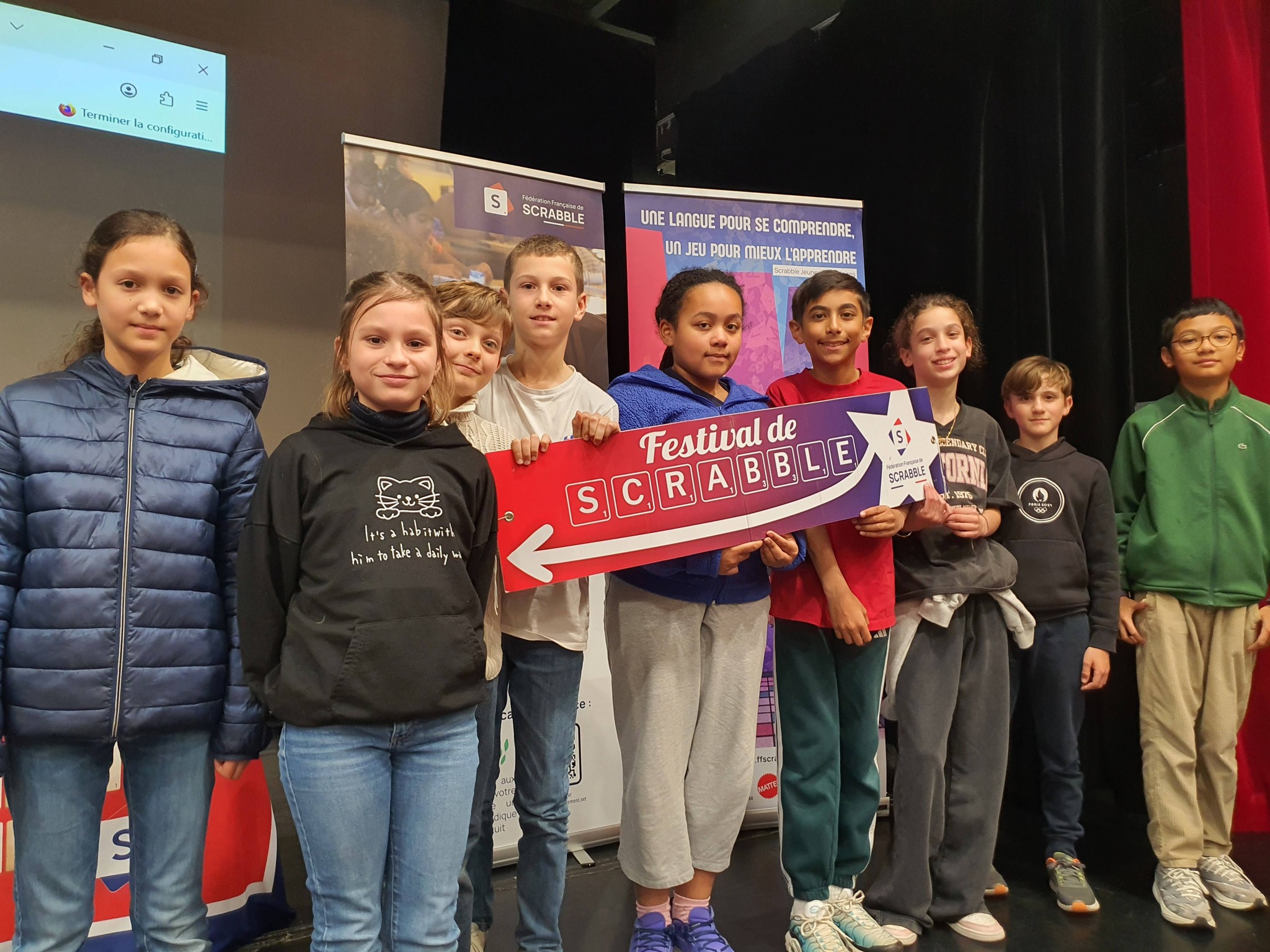 Finale du concours scolaire à Paris
